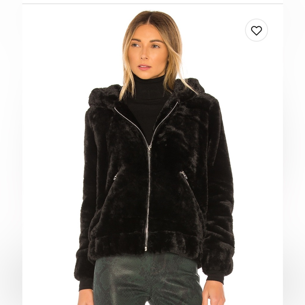 Faux Fur Bomber - BLANKNYC, XS